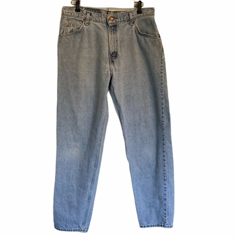 Levis 960 Straight Leg Jeans Blue Loose Fit Vtg